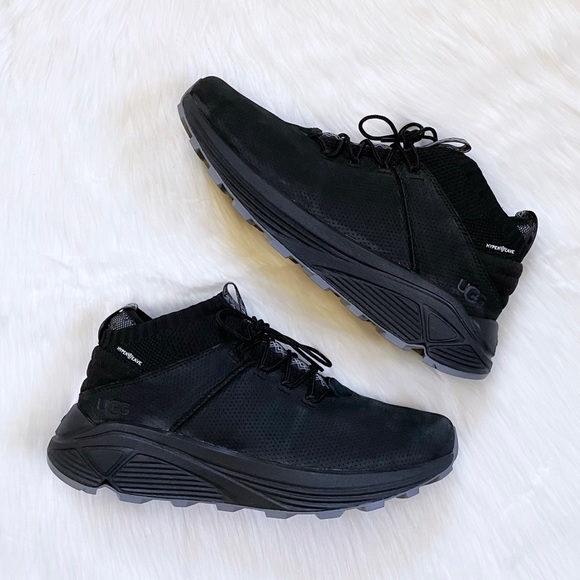 UGG Men’s Miwo Sport High Hyperweave In Black - Picture 4 of 8